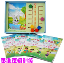 Kindergarten Teaching Aids Thinking Logic Training Game 2-4-5-7-year-old Child Early to the Left Brain Brain Development Toys