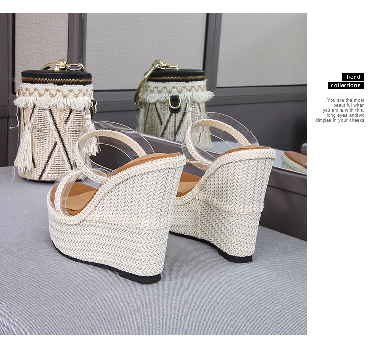 Sandal cao gót nữ đế xuồng mũi hở gót 16 cm phong cách Hàn Quốc — Màu trắng nhạt 12cm, Màu trắng nhạt 15cm, Trắng nhạt 10cm chi tiết 21