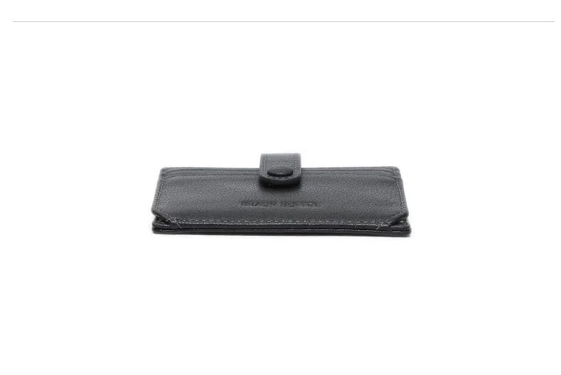 BRAUN BUFFEL / Gói thẻ nam Bransch kinh doanh đơn giản lớp thẻ khóa da đầu tiên 183301 - Chủ thẻ bóp tiền