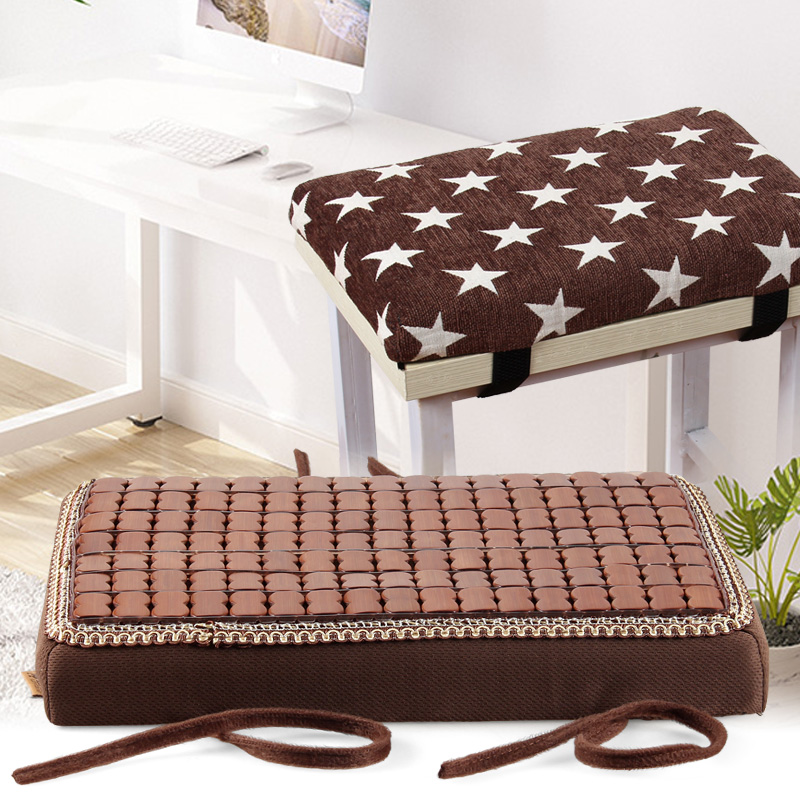 Rectangular Student Cushion Breathable Clothing Factory Employee Chair Cushion Thickened Memory Cotton Stool Chair Cushion Summer Mat
