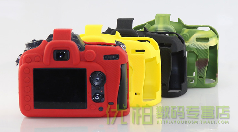 túi máy ảnh SLR Nikon D7200 D7100 D3400 D750 D850 vỏ bảo vệ bảo vệ tay áo Silicone Case - Phụ kiện máy ảnh kỹ thuật số túi đựng máy ảnh mirrorless