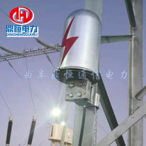 ADSS OPGW aluminum alloy cable connector box tower with 24-core optical fiber one-in-one out metal cap-type connector box