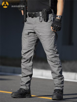 Archon tactical trousers mens autumn outdoor multi-pocket military fans Special Forces waterproof elastic overalls training pants