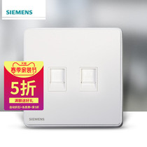 Siemens Rui Series Switch Socket Panel Home Ivory White Wise Titanium Silver Phone Computer Socket