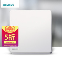 Siemens Switch Socket Panel Wise Titanium Silver No Frame Home Power Wise 16A Open Double Control Switch