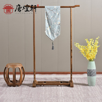 Tang Huangxuan mahogany furniture chicken wing wood coat rack Chinese solid wood hanger simple clothes rack floor balcony