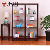 Mahogany furniture blood sandalwood ancient frame decoration partition cabinet solid wood Chinese style antique frame living room dobao Pavilion Hall Cabinet