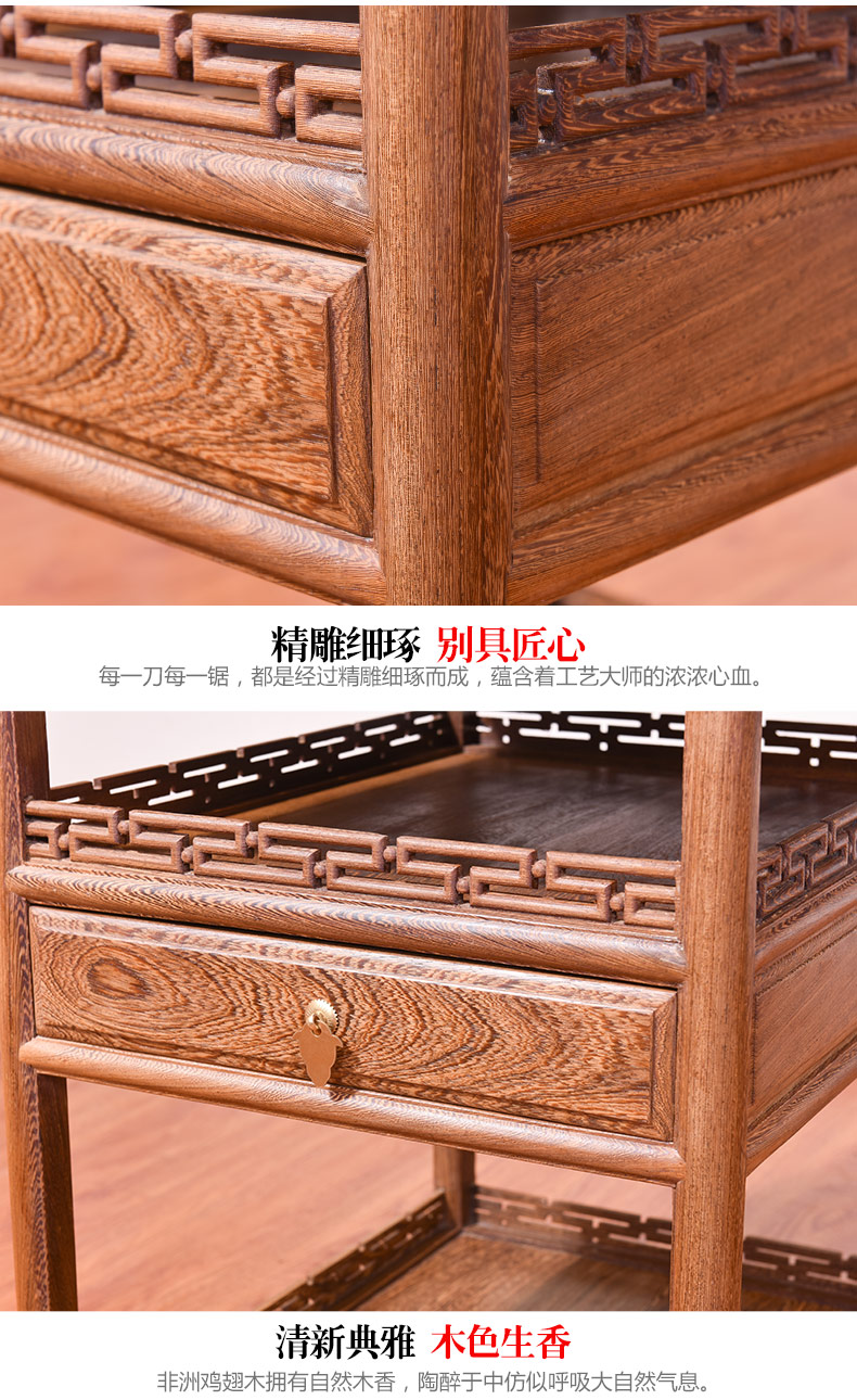 Mahogany đồ nội thất gỗ wenge phía một vài nhỏ bàn cà phê góc một vài nhỏ ban công bàn trà Trung Quốc bàn trà đơn giản bàn trà nhỏ - Bàn trà bàn sofa gỗ tự nhiên