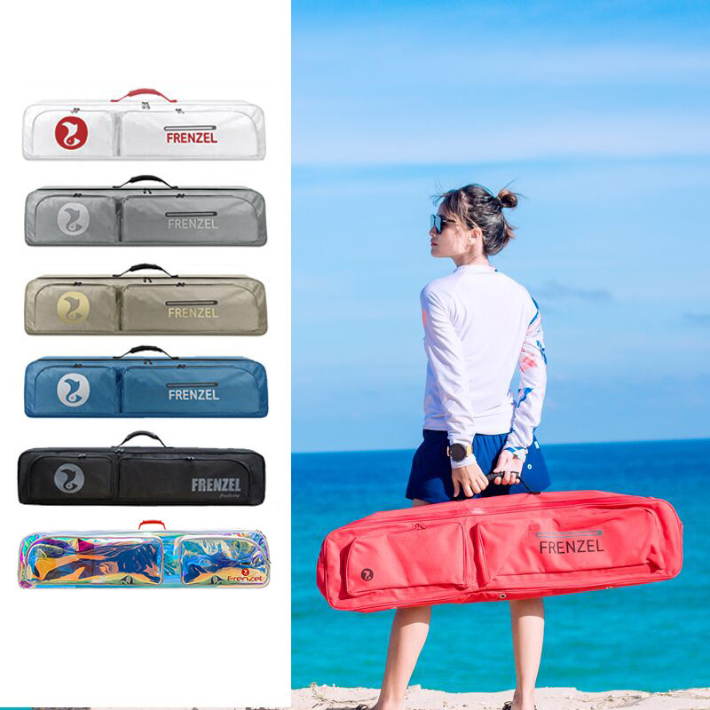 Free diving long footbale bag waterproof light FREE DIVING equipped with foot webbing bag diving tribe