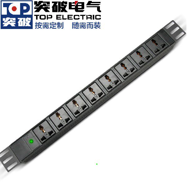 Breakthrough cabinet with pdu socket plug row plug 12-bit 10A multi-purpose hole 27N0100443 server spot