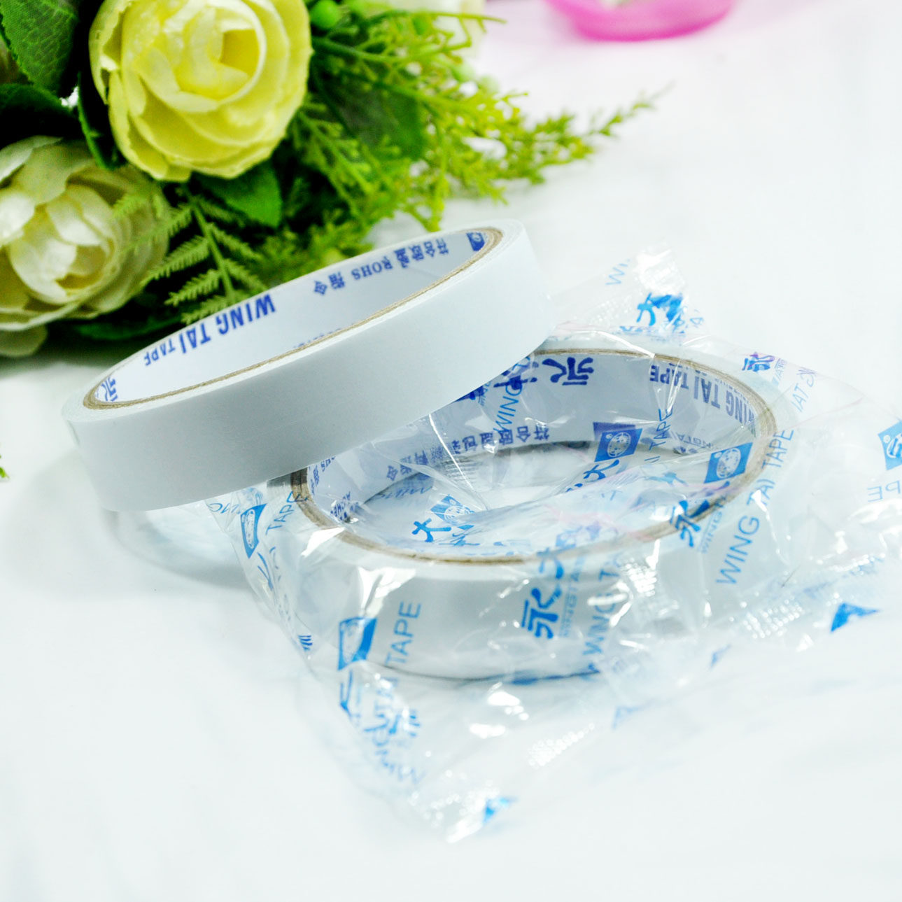 Permanent double sided adhesive 18mm wide 6-yard powerful double-sided adhesive adhesive tape adhesive paper wholesale-Taobao