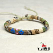 National style bracelet original handmade cotton and linen bracelet clothing accessories new mixed batch Yiwu small jewelry