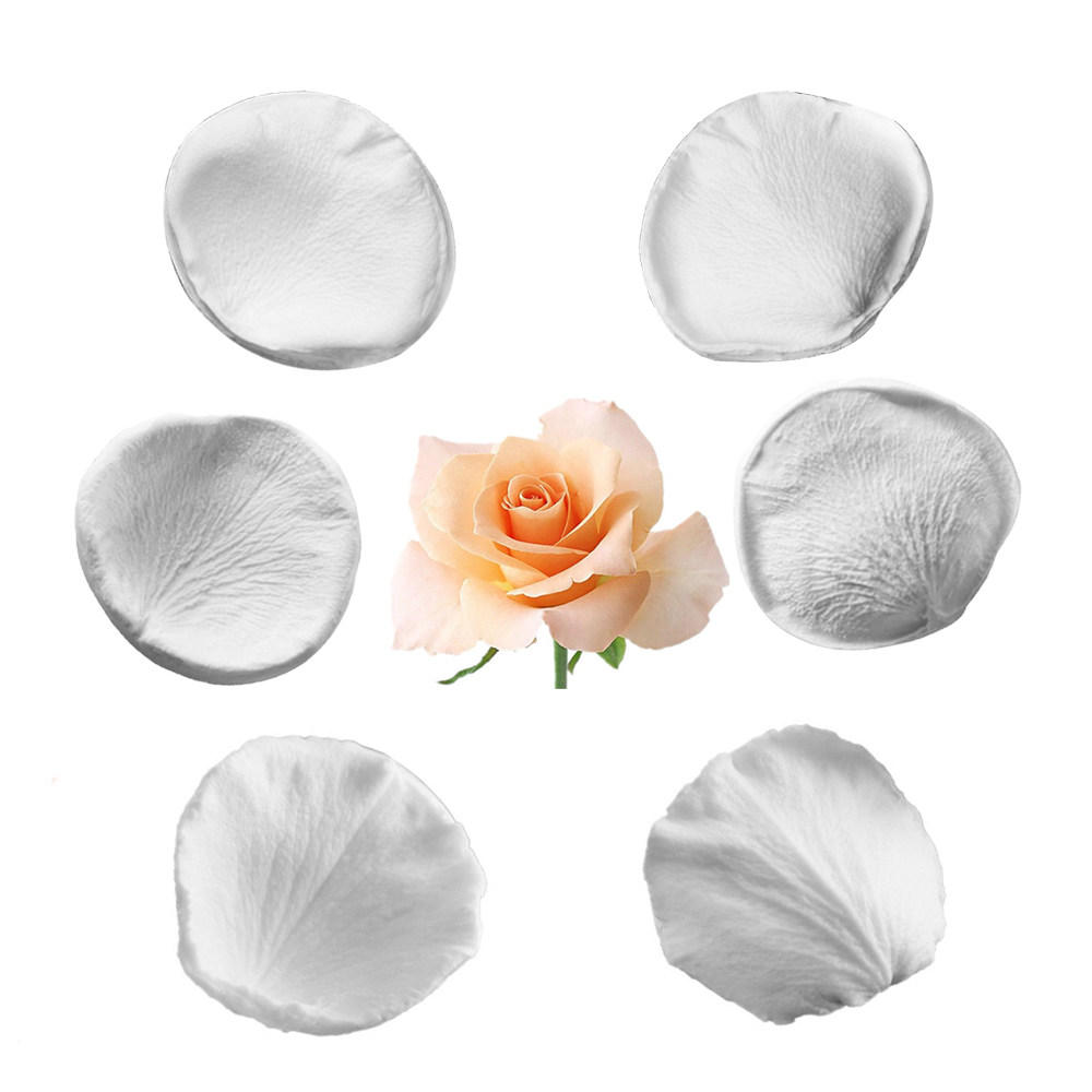 New Pint Rose Petal British Emulation Turned Sugar Flower Dry Pace Textured Silicone Mold Bread Flower Leaf Mold