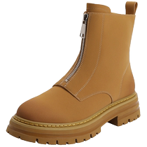 Belle Womens Boots Slim Boots Winter Work Boots Womens New Front Zipper Boots Short Boots Womens B0986DD2