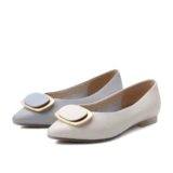 Belishi Single Syster Shoes Женская Spring Mall New Metal Flating Leisure обувь U9Q1DAQ0