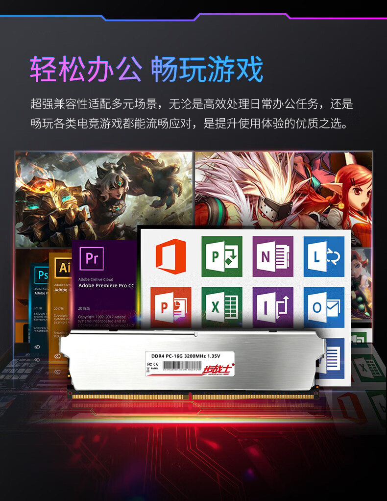 Модуль памяти Infantry Warrior 32GB Asian Silver