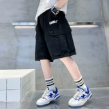 Детский комплект, летняя одежда, штаны, тонкие летние шорты, подходит для подростков