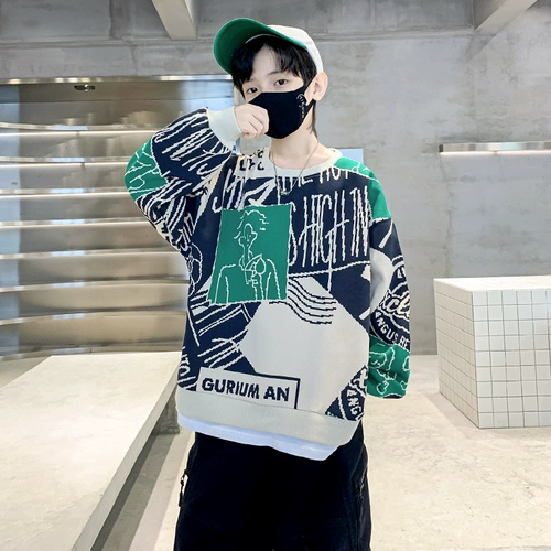 Детская весенняя летняя одежда, осенняя толстовка для мальчиков, подходит для подростков