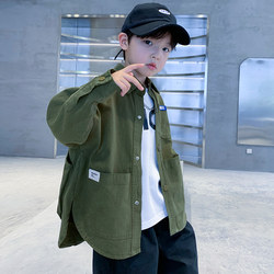Children's Clothing Boys' Autumn Jacket 2025 New Spring and Autumn Style for Older Boys, Cool and Stylish for Autumn