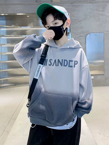 Детская весенняя летняя одежда, осенняя толстовка для мальчиков, подходит для подростков