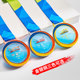 Sports Event Metal Plaques for Basketball, Football, Volleyball, Table Tennis, Badminton, Billiards, and Running Competitions