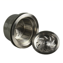 Inkling Kitchen Sink 14cm Underwater STAINLESS STEEL WASH BASIN DOUBLE LIFT BASKET FILTER SINGLE DOUBLE GROOVE 140mm