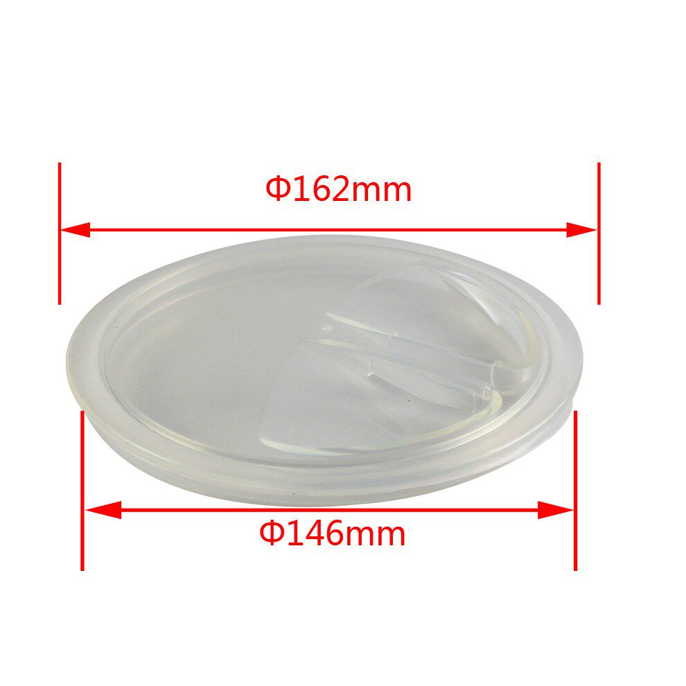 White bird wash basin large outer lid accessories transparent large lid 162mm Korean bird wash basin sealed water lid