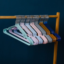 Coarse household non-slip plastic hangers moisture-proof mildew-dry and wet-use supports for drying clothes shelves Student dormitory