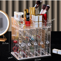 New necklace storage transparent plastic earrings earrings earrings earrings display rack Princess Korean jewelry hanger