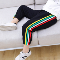Boys' pants 2021 spring and autumn children's pants autumn casual children's clothing autumn women's sports pants