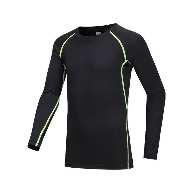 Children's Compression Training Clothing Quick-Dry Set for Boys, Autumn and Winter Basketball and Soccer Base Layer Sports Fitness Outfit Set for Boys