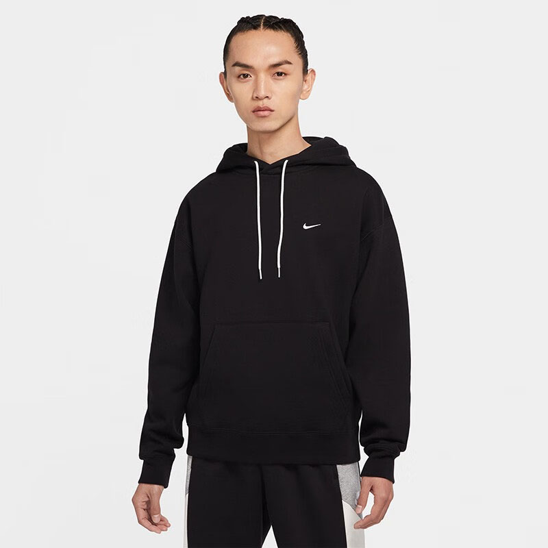 Nike Nike Winter Solo Swoosh Men's Velvet Sweatshirt Hooded Pullover Da0316-010