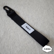 Chongqing spot WTAPS HARNESS KEY HOLDER POLY canvas key chain pendant 19AW