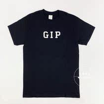 Out of stock WTAPS GIP 7th 7th Anniversary Store limited LOGO Short sleeve crew neck slogan T-shirt