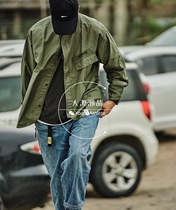 Off-the-shelf DESCENDANT REMNANTS MOLESKIN LS SHIRT SHIRT 20SS