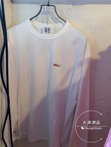 Spot WTAPS MIN-NANO FLAVA DESIGN LS 02 TEE COTTON shirt 19AW