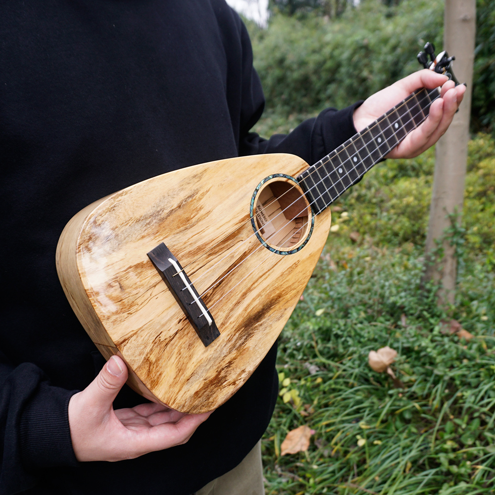 romero TinyTenor full veneer Marsh Mango Wood High-end Inn Order Professional Yukri Pineapple type