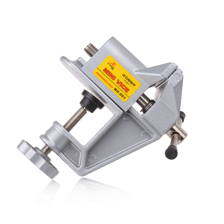 Hong Kong Feilu aluminum alloy bench vise Table vise Mini small bench bench drill bed Electric drill frame fitter tools RH-001