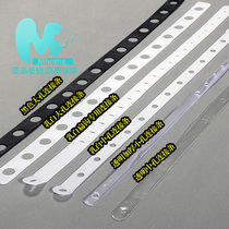 10 transparent hangers connect pimp invisible plastic soft white clothing link set silicone hanging strip