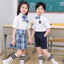 Kindergarten garden clothes summer clothes primary school students British style school uniforms summer boys and girls jk uniforms childrens graduation photo class clothes