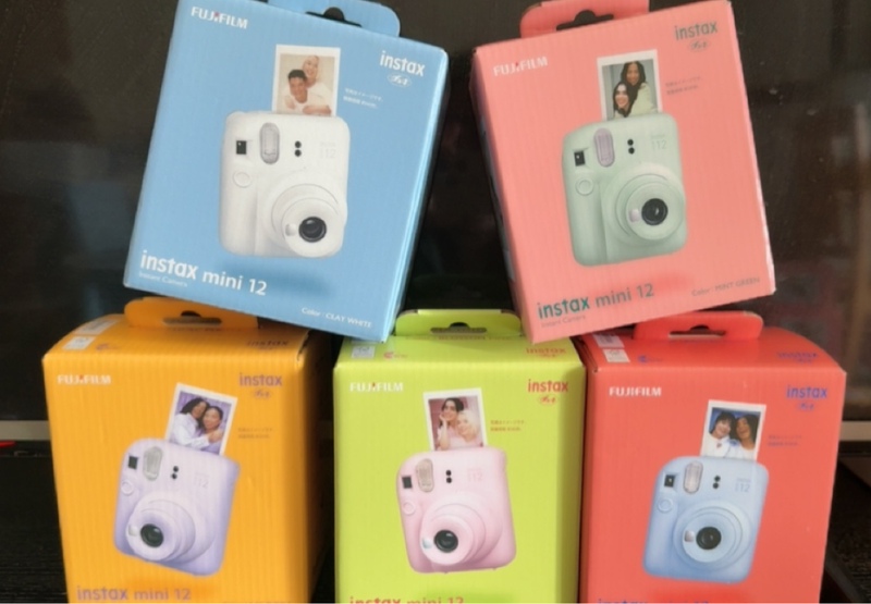 In-Stock Japanese Version FUJIFILM Instax Mini12 Instant Camera, Single-Shot Imaging