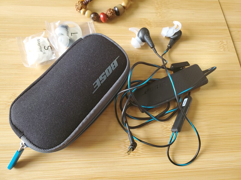 Bose Qc20 Active Noise-Canceling Headphones, High-Quality Hi-Fi Sound, Suitable for Gaming, with Deep Bass