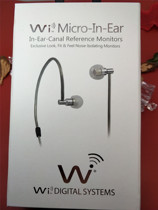 US wi micro in ear high-end micro-unit in-ear hifi monitor headset popular vocals are good