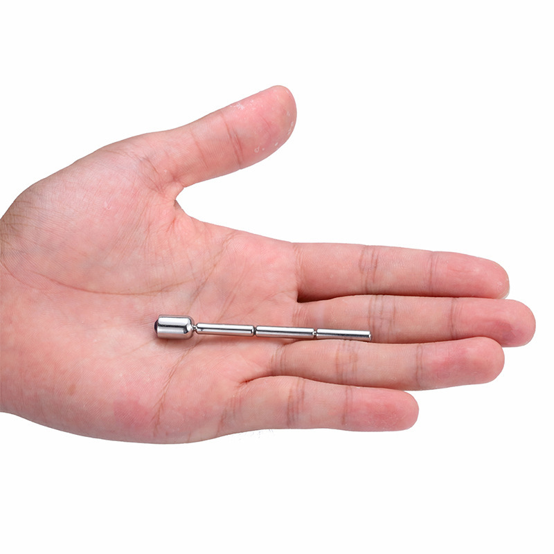 Confidential Delivery of Mini Metal Stainless Steel Urethral Dilator, Horse Eye Stick, Urethral Plug, Penis Masturbation Stick for Adults
