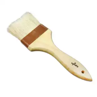 Update Coffee bar Bar cleaning brush Coffee powder cleaning brush Wool brush Wooden handle Desktop brush