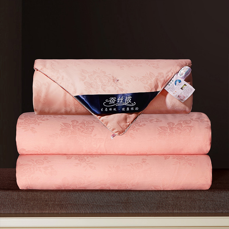 Tongxiang pure hand silk is made by all cotton satin spring and autumn by core pure cotton thickening winter condom children are 2 in 1 6 kg 8