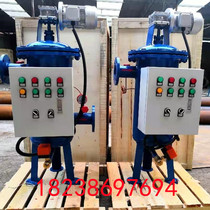 Stainless steel automatic self-cleaning filter vertical brush horizontal backwash sewage filter customization