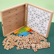 Early childhood math educational toys Intelligence development Childrens 1 to 100 number boards Cognitive early education educational digital toys