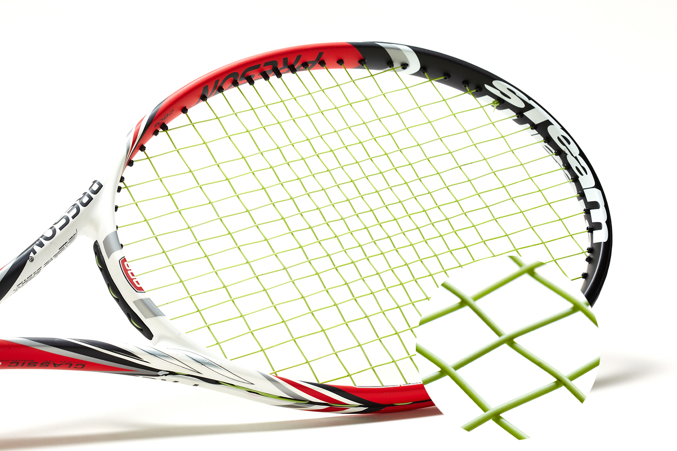 Authentic Thái Ang quần vợt dòng TT8600 8700 8800 T9 hexagon bảy góc dòng cứng dòng polyester vợt dòng wilson pro staff 270g
