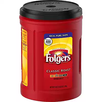 Folgers Classic Medium Roast Ground Coffee 48 Oz